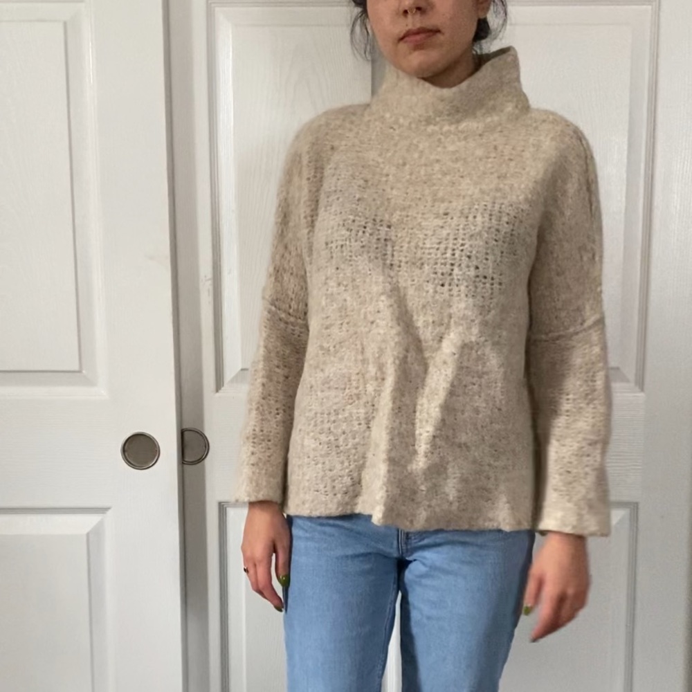 Free people alpaca sweater